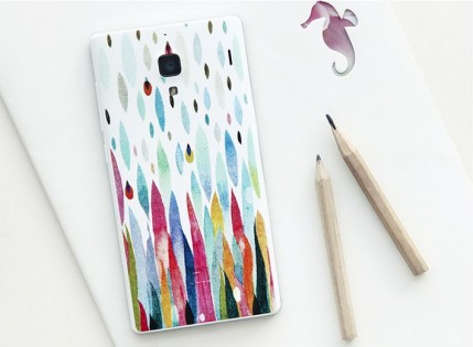Задня кришка  для Xiaomi Redmi Rice, Redmi 1S (Акварель 3D) ORIGINAL